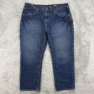 Ariat FR Jeans Men's 40x29.25 M3 Loose Straight Workwear Cowboy Western